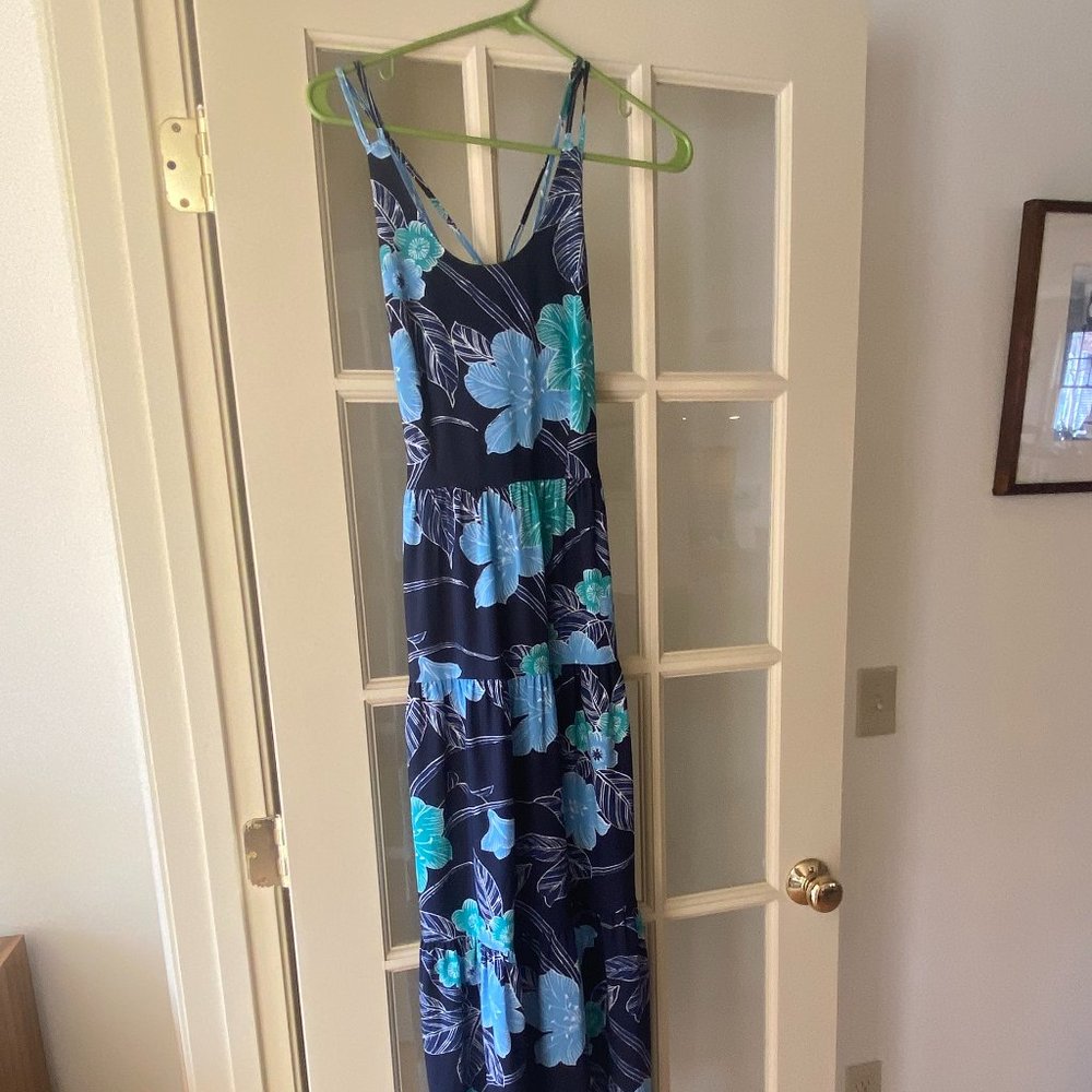 Loft Floral Maxi Dress